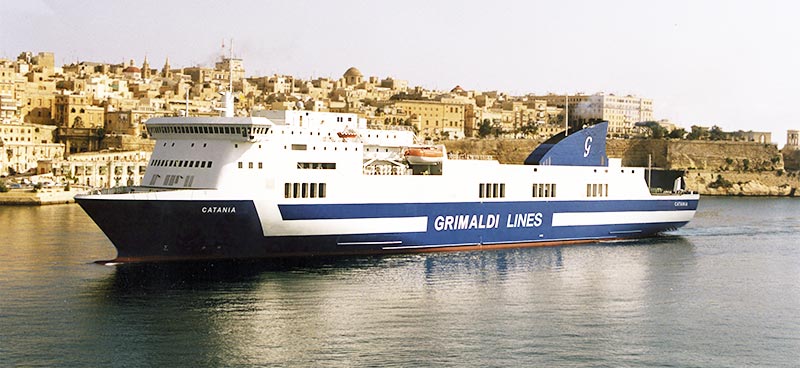 Traghetto Catania Grimaldi Lines